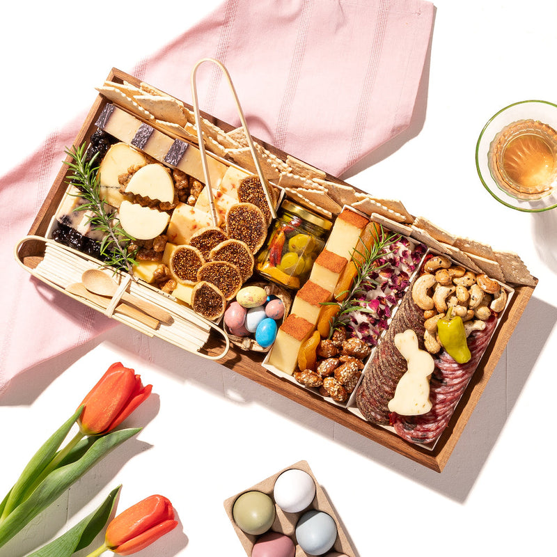 easter charcuterie board