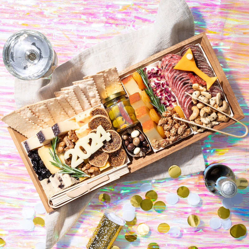 New Year's Medium Cheese & Charcuterie Board
