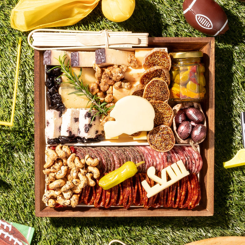 charcuterie board for football game