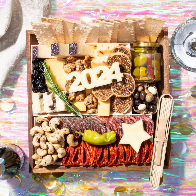 New Year's Classic Cheese & Charcuterie Board